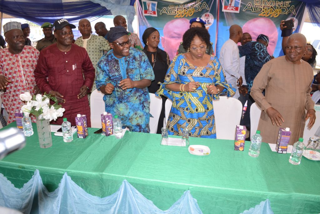 Re-elect Buhari for economic stability. Fayemi’s wife tells Ekiti People.
