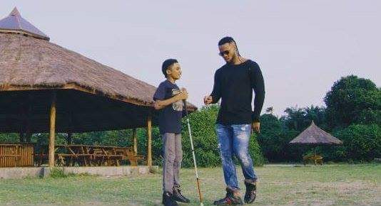 Flavour opens School for the blind in Liberia.
