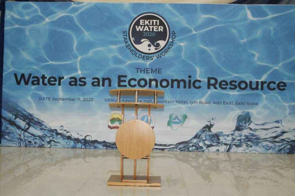 #EkitiNewsToday: ”3rd National urban water sector reform” @Kfayemi sourced this @Worldbank Partnership through his visionary concept & Posterity also granted him the driving Energy for Project Completion- #WorldBank #Ekiti #Water Project Cordinator. @worldBankAfrica #Nigeria