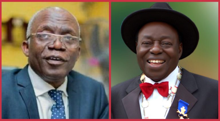#EkitiNewsToday: When show of love for Afe Babalola tears two Ekiti chiefs apart… #DeleFarotimi Saga