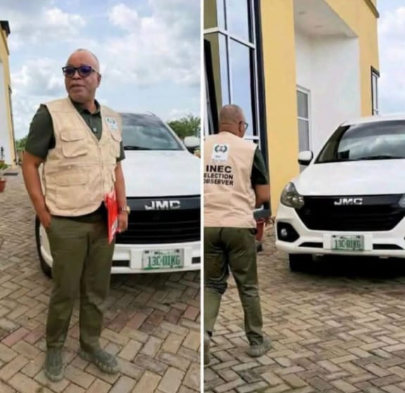 CRPP criticise the appearance of Edo State APC Chairman, Jarrett Tenebe Sighted Wearing INEC Attire During Saturday’s Ekiti Election.