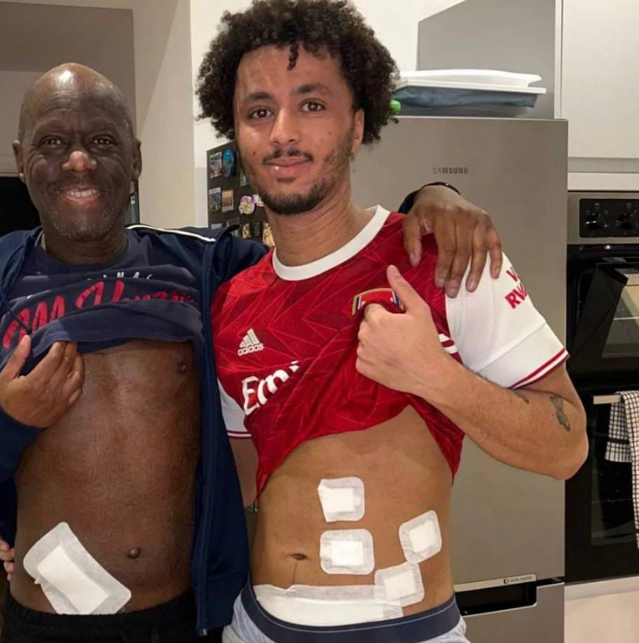 A son saved his father’s life twice, first by donating bone marrow to help him beat cancer, then years later by donating one of his kidneys after he developed chronic kidney disease.